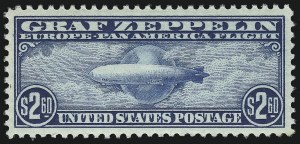 Sale Number 997, Lot Number 6186, Air Post Graf Zeppelin Issue (Scott C13-C15)