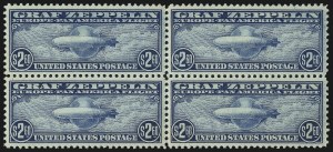 Sale 997, Lot 6190, Air Post Graf Zeppelin Issue (Scott C13-C15)