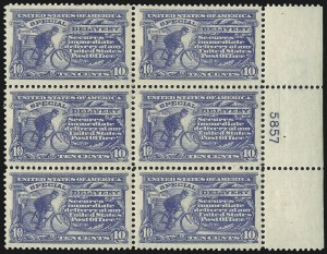 Sale 997, Lot 6208, Special Delivery, Registration (E, F)