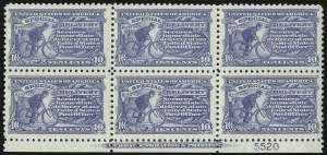 Sale 997, Lot 6212, Special Delivery, Registration (E, F)