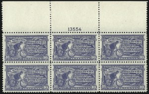 Sale 997, Lot 6213, Special Delivery, Registration (E, F)