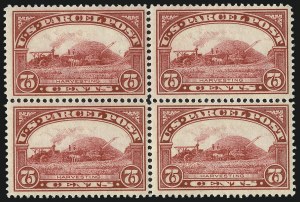 Sale 997, Lot 6357, Parcel Post, Test Booklet (Q, TD)