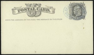 Sale 997, Lot 6374, The Falberg Collection of Postal Cards (UX1-UX9)