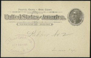 Sale 997, Lot 6391, The Falberg Collection of Postal Cards (UX10-UX14)