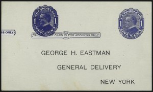 Sale 997, Lot 6414, The Falberg Collection of Postal Cards (UX18-UX27D)