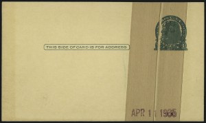 Sale 997, Lot 6427, The Falberg Collection of Postal Cards (UX18-UX27D)