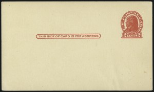 Sale 997, Lot 6433, The Falberg Collection of Postal Cards (UX28-UX39)