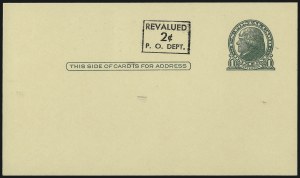 Sale 997, Lot 6445, The Falberg Collection of Postal Cards (UX28-UX39)