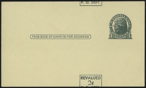 Sale 997, Lot 6450, The Falberg Collection of Postal Cards (UX41-UX48)