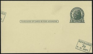 Sale 997, Lot 6452, The Falberg Collection of Postal Cards (UX41-UX48)