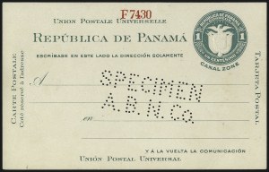 Sale 997, Lot 6552, The Falberg Collection - Canal Zone Postal Cards