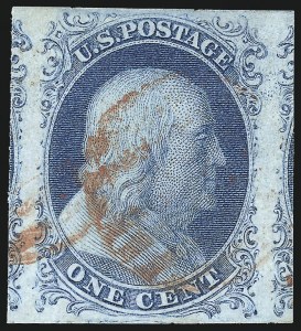Sale 998, Lot 11, Plate One Early - Type II Gem Examples