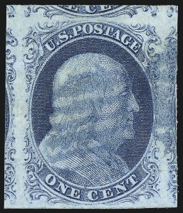 Sale 998, Lot 13, Plate One Early - Type II Gem Examples