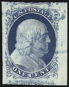 Sale 998, Lot 134, Plate One Late Gem Examples