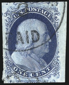 Sale 998, Lot 172, Plate One Late Gem Examples