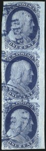 Sale 998, Lot 220, Plate One Late Strips