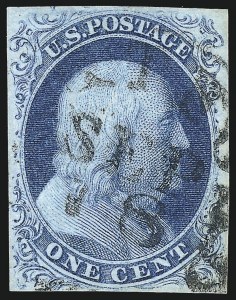 Sale 998, Lot 23, Plate One Early - Type II Gem Examples