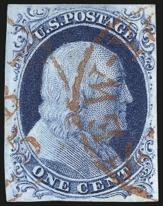 Sale 998, Lot 24, Plate One Early - Type II Gem Examples