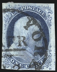 Sale 998, Lot 26, Plate One Early - Type II Gem Examples