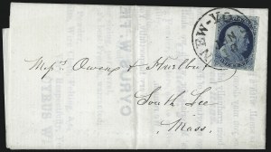 Sale 998, Lot 269, Plate One Late On Cover