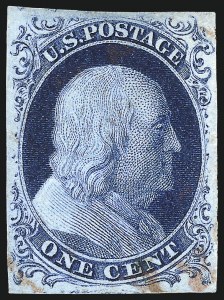 Sale 998, Lot 27, Plate One Early - Type II Gem Examples