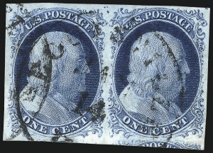 Sale 998, Lot 28, Plate One Early - Type II Gem Examples