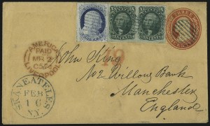 Sale 998, Lot 293, Plate One Late On Cover