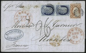 Sale 998, Lot 296, Plate One Late On Cover
