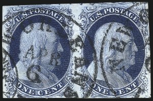 Sale 998, Lot 319, Plate Two Big Crack