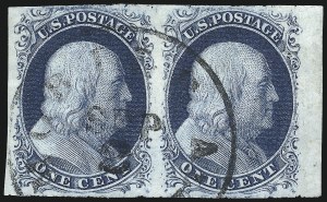 Sale 998, Lot 359, Plate Two Pairs and Strips