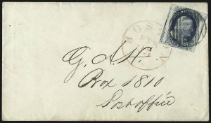 Sale 998, Lot 371, Plate Two On Cover