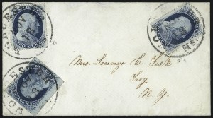 Sale 998, Lot 378, Plate Two On Cover