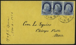 Sale 998, Lot 382, Plate Two On Cover