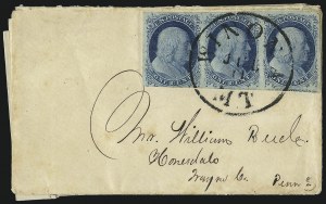Sale 998, Lot 383, Plate Two On Cover