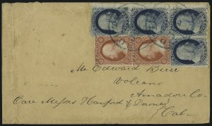 Sale 998, Lot 386, Plate Two On Cover