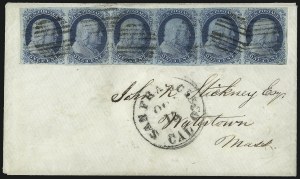 Sale 998, Lot 4, Plate One Early Inverted Transfers