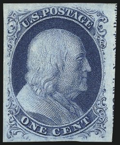 Sale 998, Lot 422, Plate Four Imprint Examples