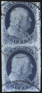 Sale 998, Lot 423, Plate Four Imprint Examples