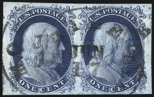 Sale 998, Lot 430, Plate Four Type II