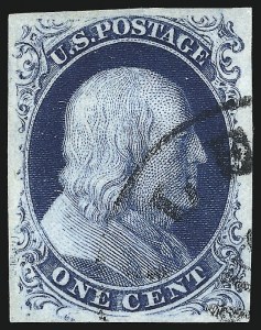 Sale 998, Lot 438, Plate Four Type III