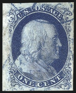 Sale Number 998, Lot Number 439, Plate Four Type III