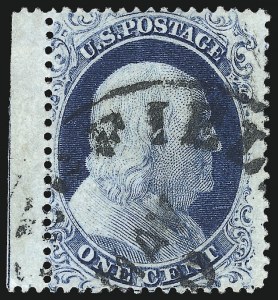 Sale 998, Lot 452, Perforated Stamps From Plate One Late Off Cover
