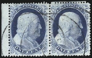 Sale 998, Lot 453, Perforated Stamps From Plate One Late Off Cover