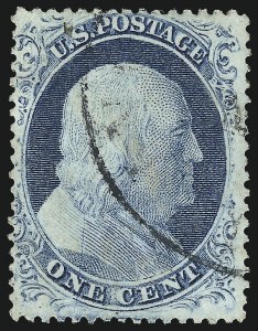 Sale 998, Lot 459, Perforated Stamps From Plate One Late Off Cover