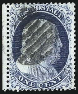 Sale 998, Lot 460, Perforated Stamps From Plate One Late Off Cover