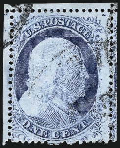 Sale 998, Lot 465, Perforated Stamps From Plate One Late Off Cover