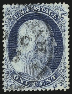 Sale 998, Lot 468, Perforated Stamps From Plate One Late Off Cover