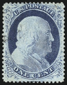 Sale 998, Lot 475, Perforated Stamps From Plate One Late Off Cover