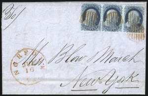 Sale 998, Lot 54, Plate One Early - Type II On Cover