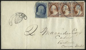 Sale 998, Lot 60, Plate One Early - Type II On Cover